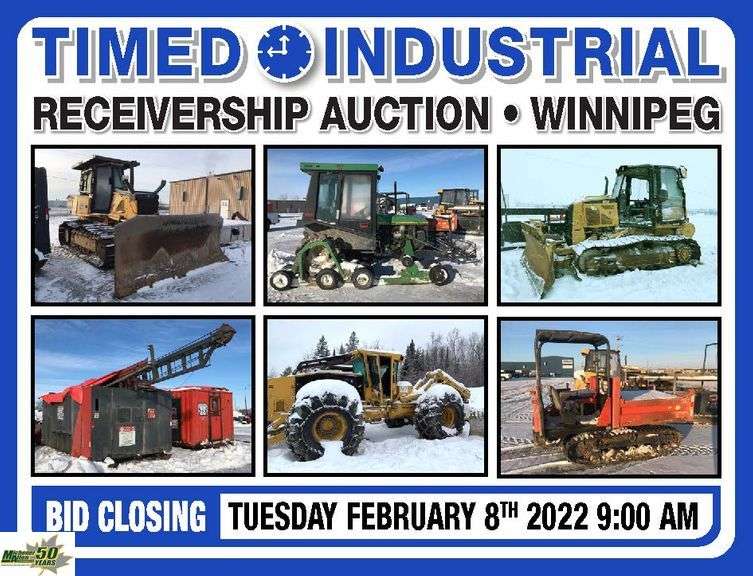 February 8, 2022 Winnipeg Receivership Timed Auction Michener Allen