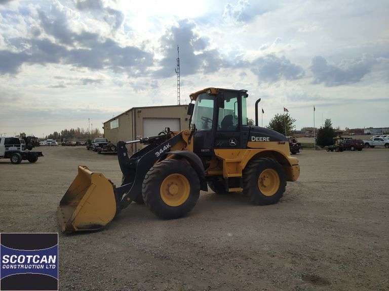 2018 Deere 344K Wheel Loader Michener Allen Auctioneering Ltd