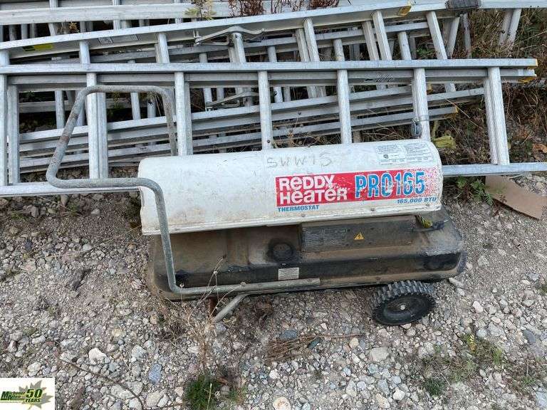 REDDY HEATER PRO 165 165,000 BTU HEATER - Michener Allen Auctioneering Ltd