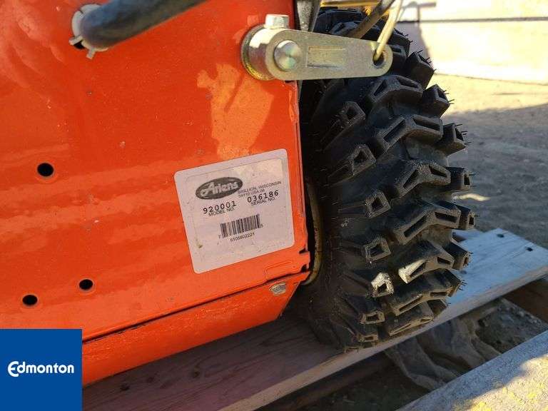 Ariens 624E Sweeper1 Pallet Michener Allen Auctioneering Ltd