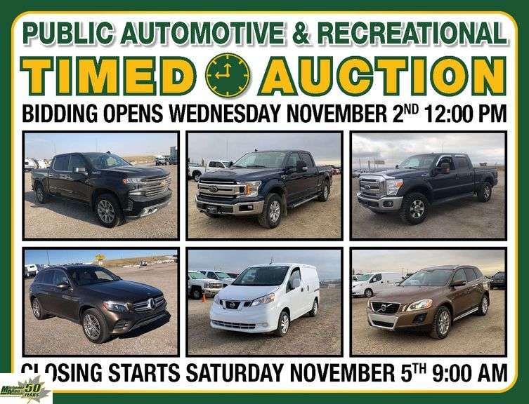 November 5th, 2022 - Automotive Timed Vehicles & RV's