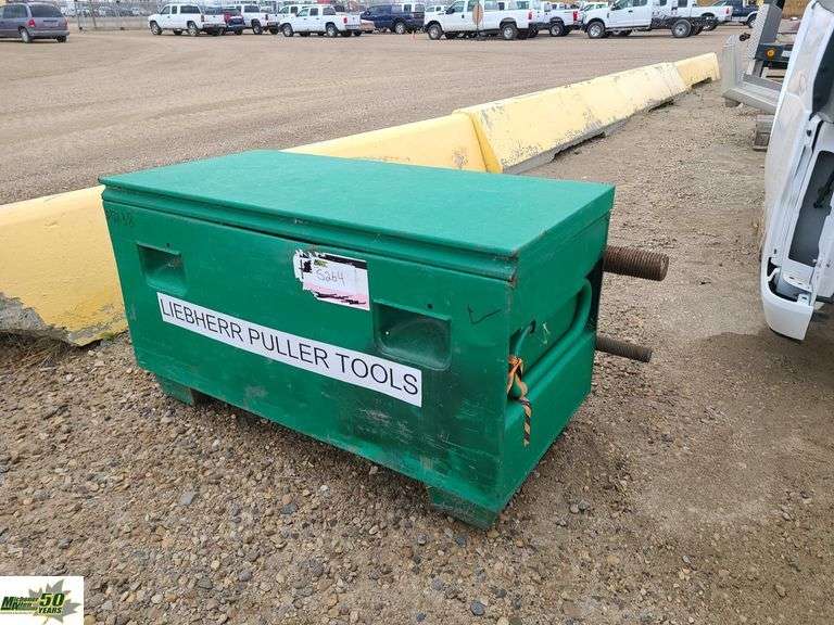 Greenlee Job Box With Liebherr Puller ToolsQty 1 Michener Allen