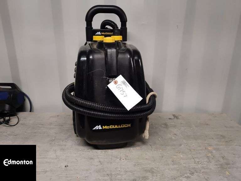 McCulloch Steam Cleaner Michener Allen Auctioneering Ltd