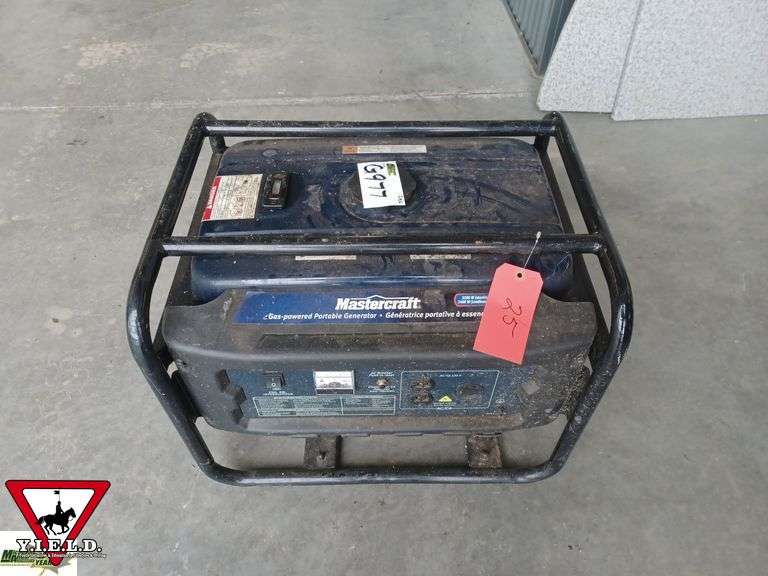Mastercraft 3300W Generator Michener Allen Auctioneering Ltd
