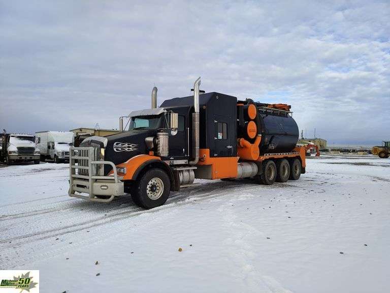 2014 Kenworth T800 Tri Hydro Vac Truck Michener Allen Auctioneering Ltd