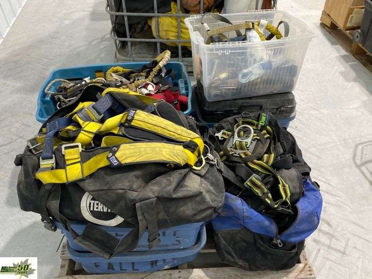 Pallet Of Fall Arrest Equipment Michener Allen Auctioneering Ltd