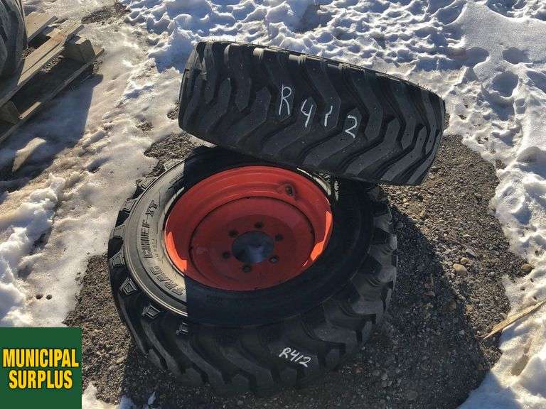 Front Tractor Tires On Rims Michener Allen Auctioneering Ltd