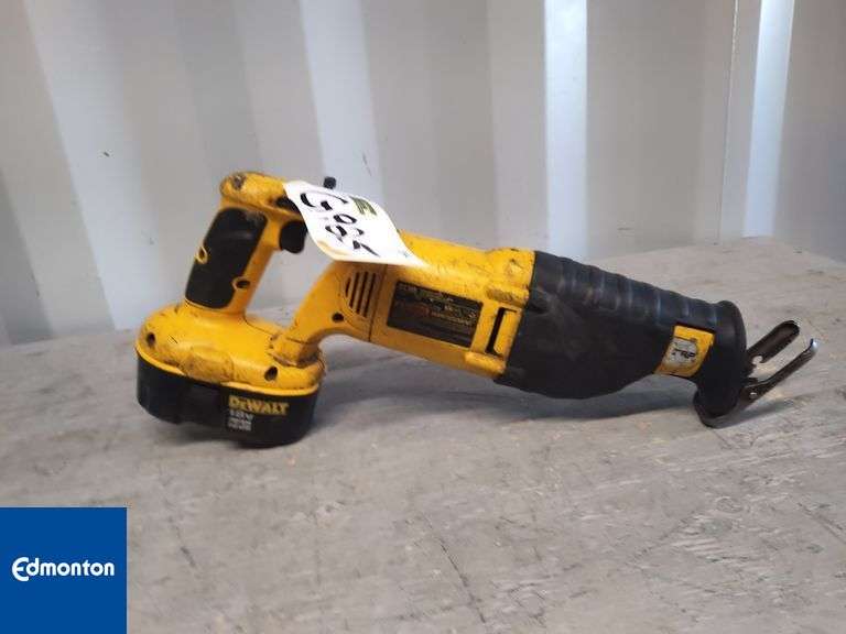 DeWalt 18V Reciprocating Saw Michener Allen Auctioneering Ltd