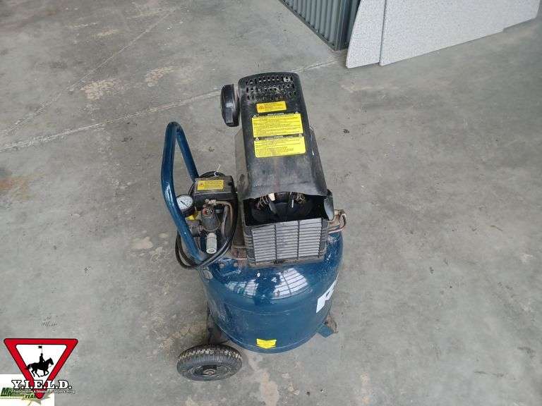 Rona Upright Air Compressor Michener Allen Auctioneering Ltd