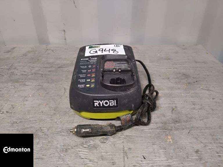 Ryobi Battery Charger Michener Allen Auctioneering Ltd