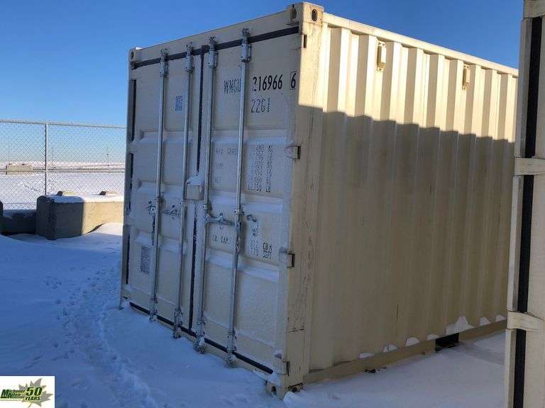 Single Use 20ft. Sea Can Michener Allen Auctioneering Ltd