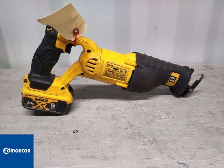 DeWalt 20V Reciprocating Saw Michener Allen Auctioneering Ltd