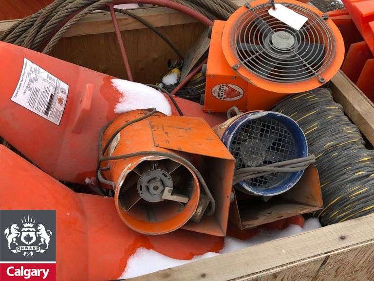 Crate of Shop and Yard Supplies Michener Allen Auctioneering Ltd