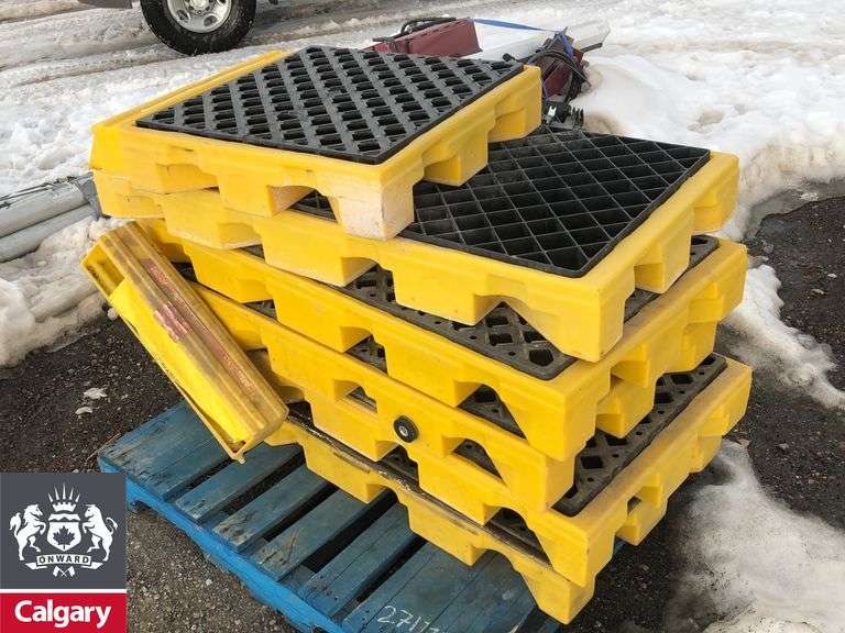 Pallet of Spill Trays Michener Allen Auctioneering Ltd
