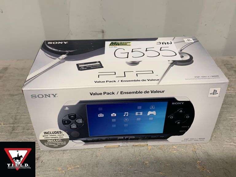 Sony PSP Value Pack Qty 1 Michener Allen Auctioneering Ltd