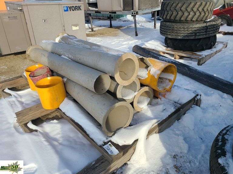 Hydrovac Dig Tubes1 Pallet Michener Allen Auctioneering Ltd