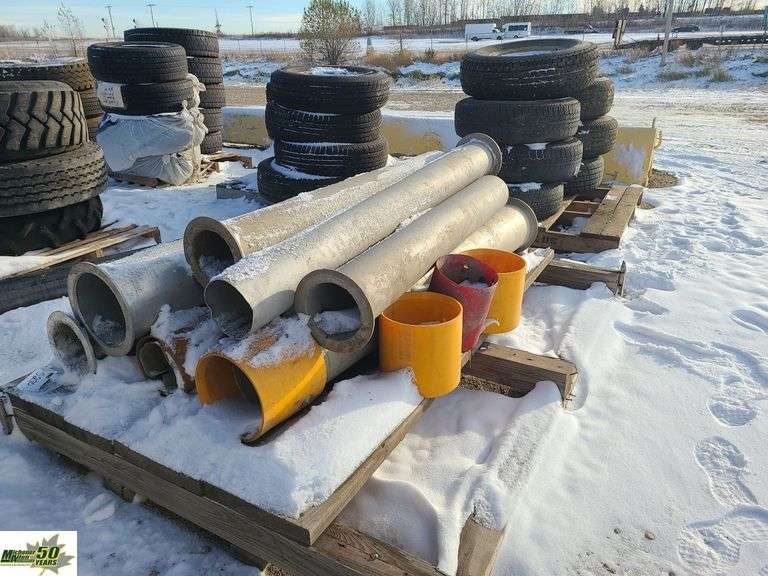 Hydrovac Dig Tubes1 Pallet Michener Allen Auctioneering Ltd