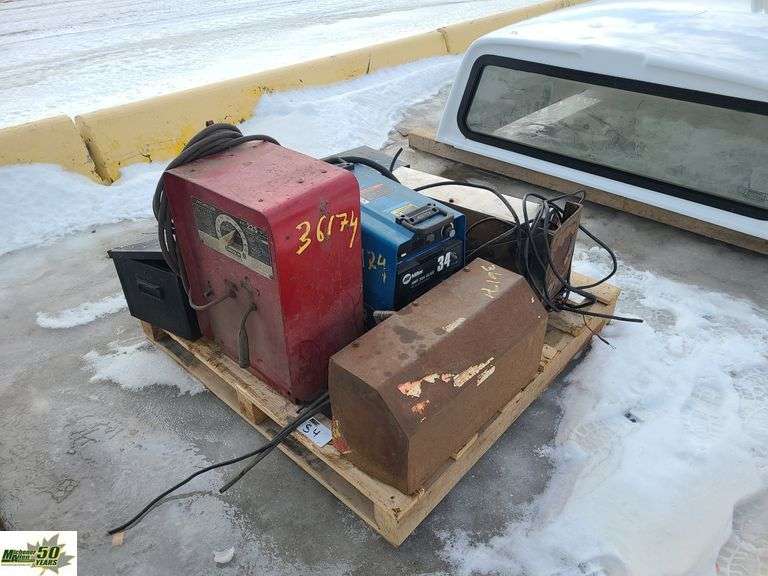 Empty Tool Boxes, Miller XMT 304 CC/CV Welder, asto Heaters and