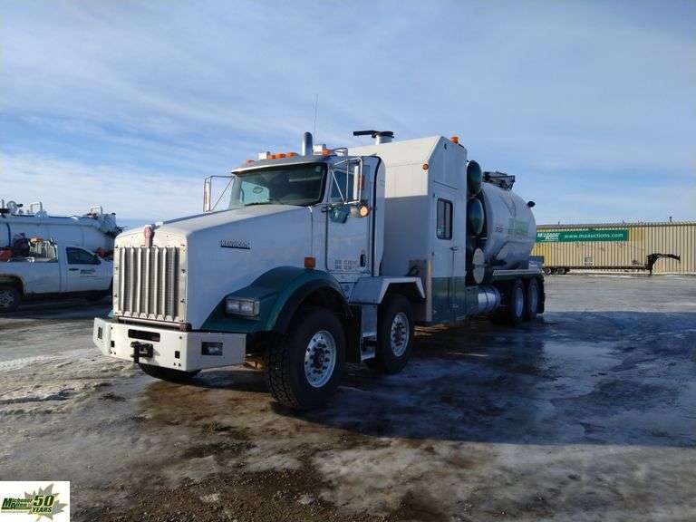 2009 Kenworth T800 T/A Hydro Vac Truck Michener Allen Auctioneering Ltd