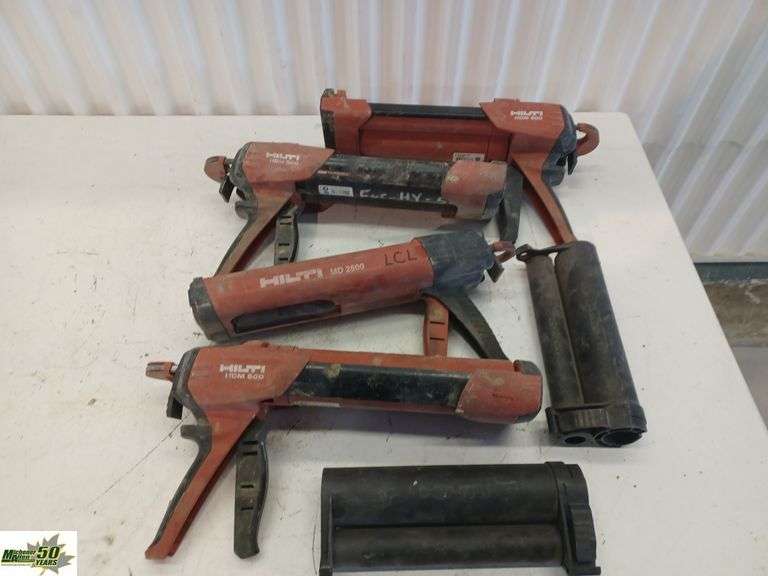 Hilti Grease Guns Michener Allen Auctioneering Ltd