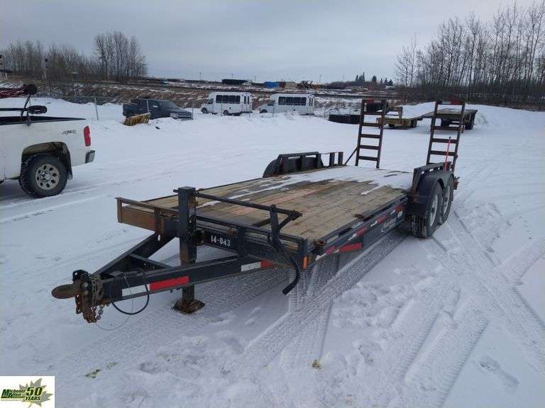 2015 Rainbow Trailer 20Ft X 7Ft Flat Deck T/A Utility Trailer
