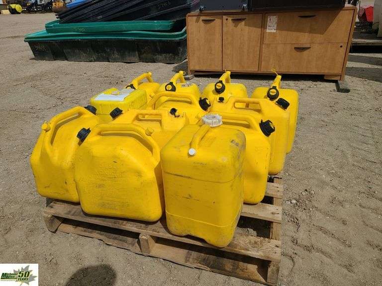 Jerry Cans1 Pallet Michener Allen Auctioneering Ltd