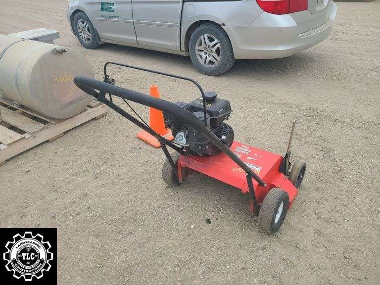 Gravely ThatchOMatic Power RakeQty 1 Michener Allen Auctioneering Ltd