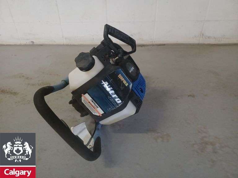 Gas Ice Fishing Auger Motor Michener Allen Auctioneering Ltd