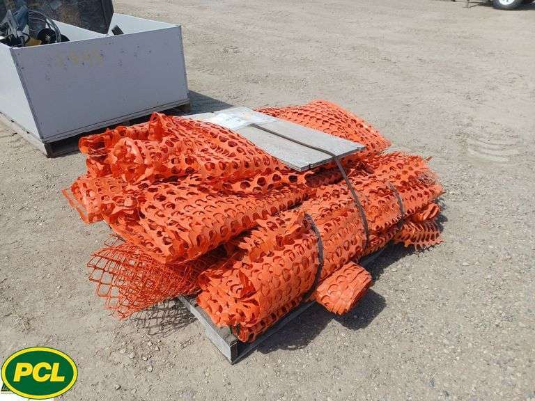 Snow Fence1 Pallet Michener Allen Auctioneering Ltd
