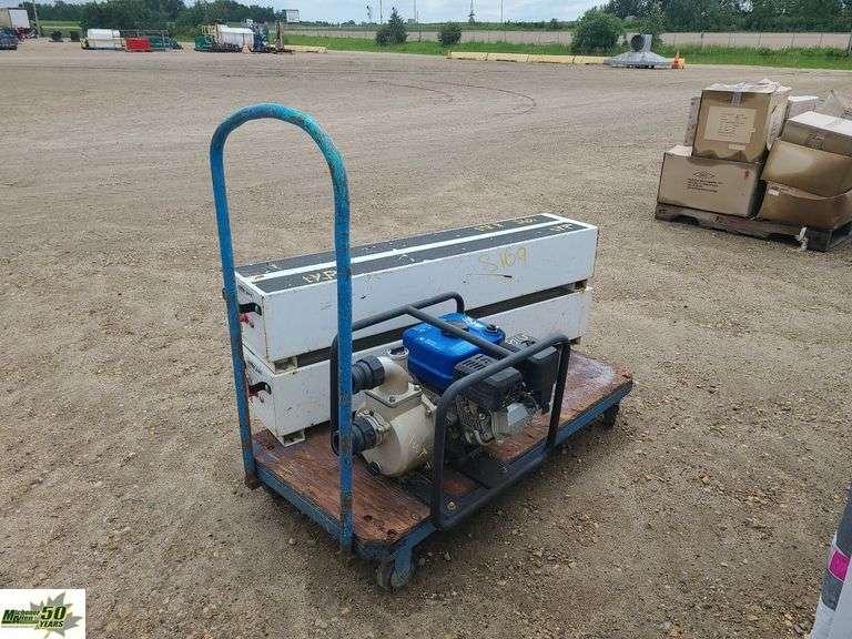 Water Pump, Cart and Truck Tool BoxQty 1 Michener Allen