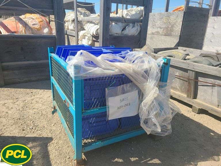 Empty Bins1 Crate Michener Allen Auctioneering Ltd