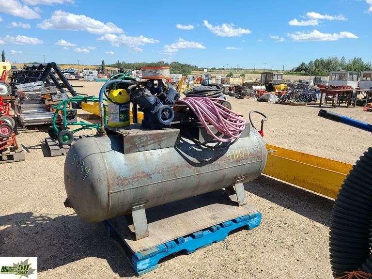 Air Compressor1 Pallet Michener Allen Auctioneering Ltd