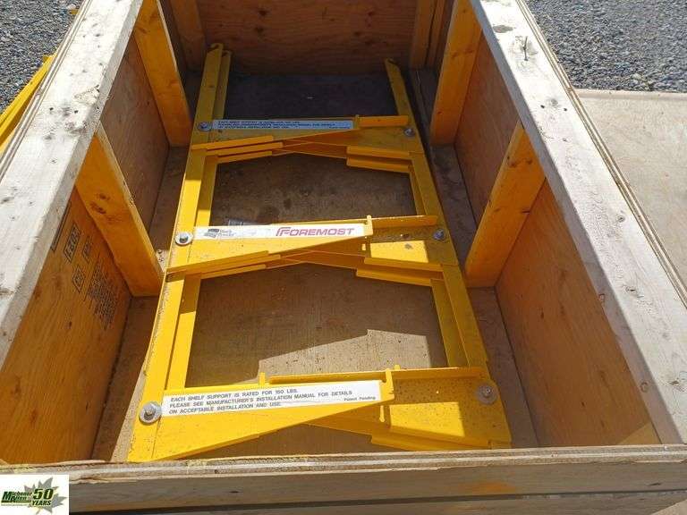 Sea Can Shelving Brackets Michener Allen Auctioneering Ltd