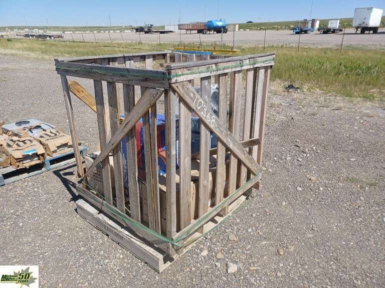 Crate of Storage Bins Michener Allen Auctioneering Ltd