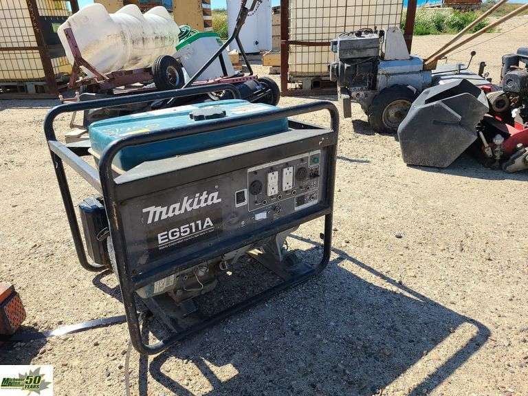 Makita EG511A GeneratorQty 1 Michener Allen Auctioneering Ltd