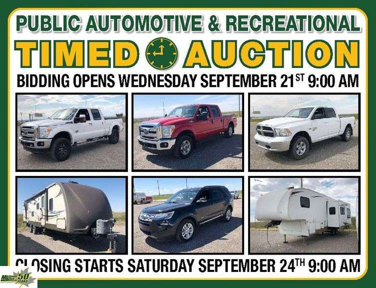 September 24th, 2022 - Automotive Timed Vehicles & RV's
