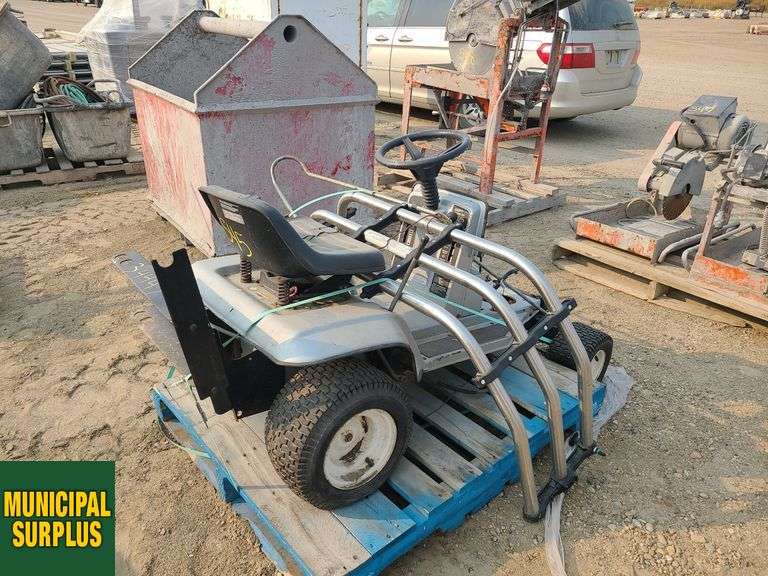 Ride on Mower and Truck Box Extender1 Pallet Michener Allen