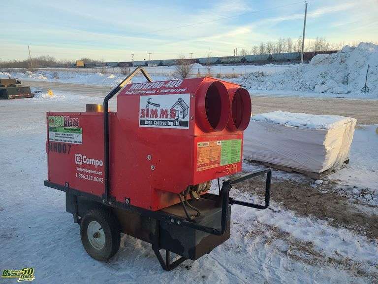 MOFH280-400 ECOblaze Heater-Qty 1 - Michener Allen Auctioneering Ltd