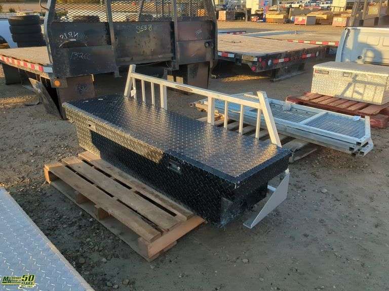 Truck Tool Box, Headache Rack Michener Allen Auctioneering Ltd