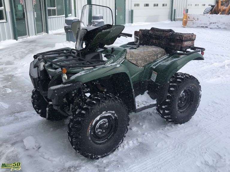 2016 Yamaha Grizzly 4x4 Power Steering Single Seater Quad Michener