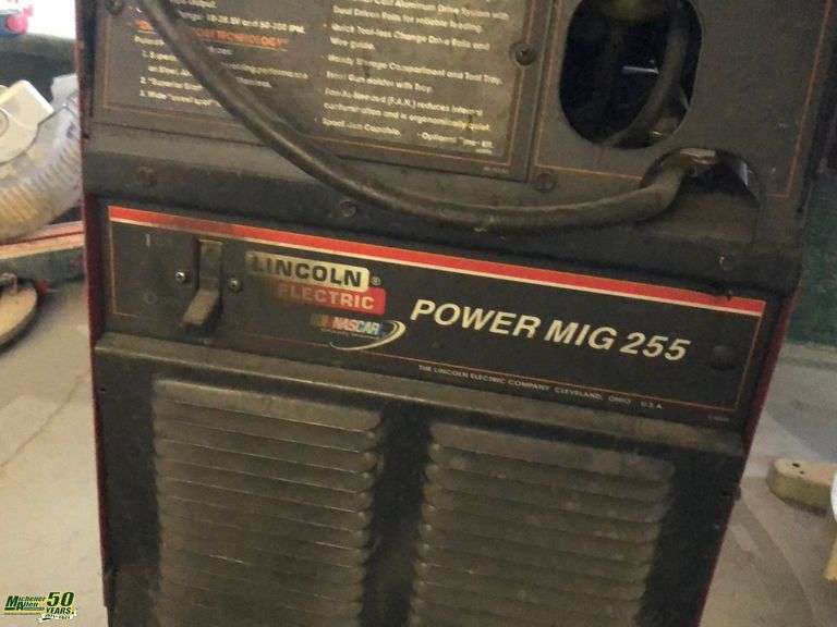 Lincoln Electric Power Mig 255 Welder Michener Allen Auctioneering Ltd