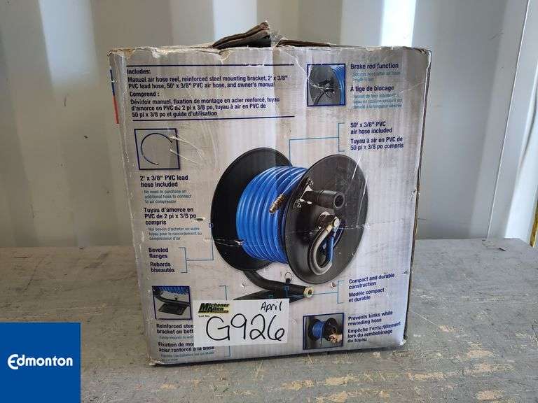 Mastercraft Manual Hose Reel Qty 1 Michener Allen Auctioneering Ltd