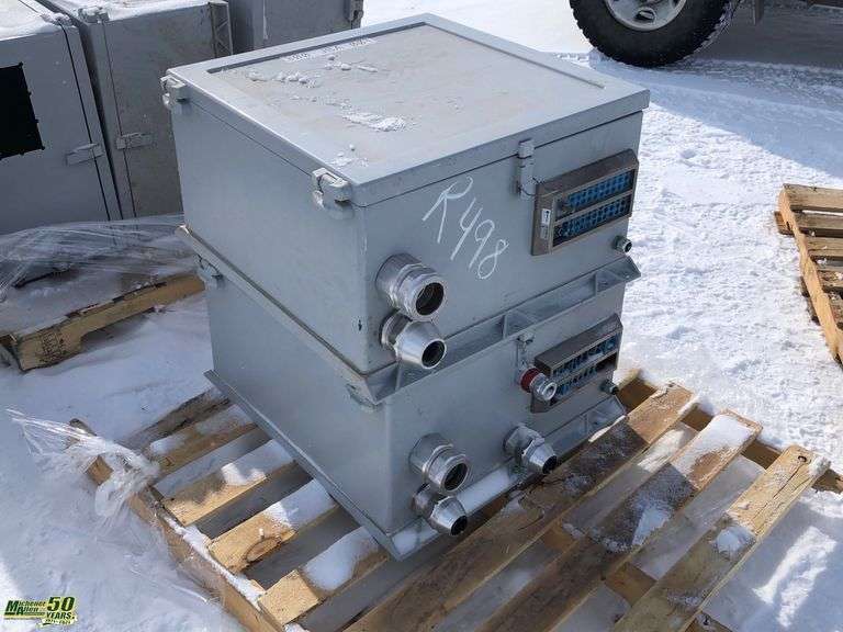 2 Industrial Control Panel Enclosures Michener Allen Auctioneering Ltd