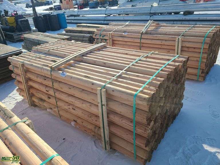 Douglas Fir Fence Rails Approx 138-1 Pallet - Michener Allen ...