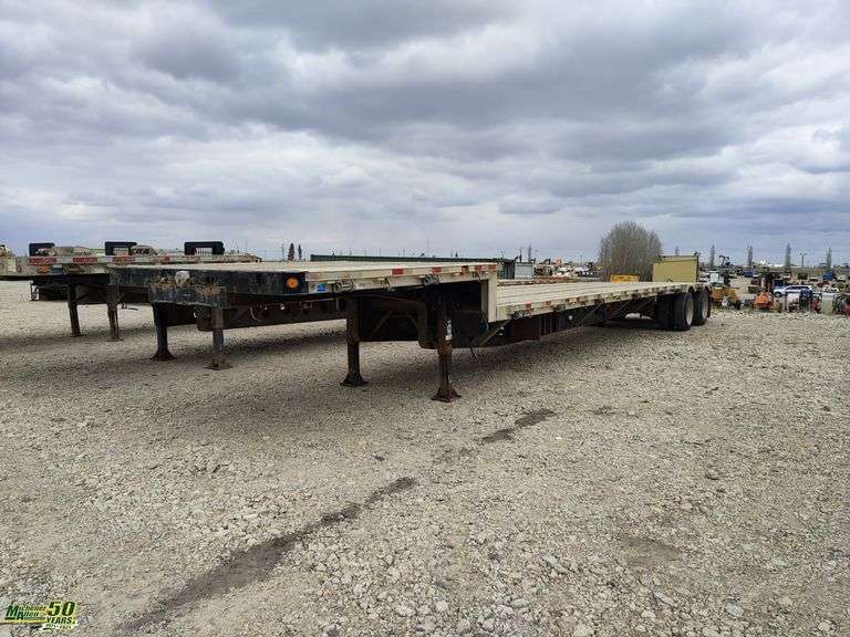 1999 MANAC T/A Step Deck Trailer Michener Allen Auctioneering Ltd