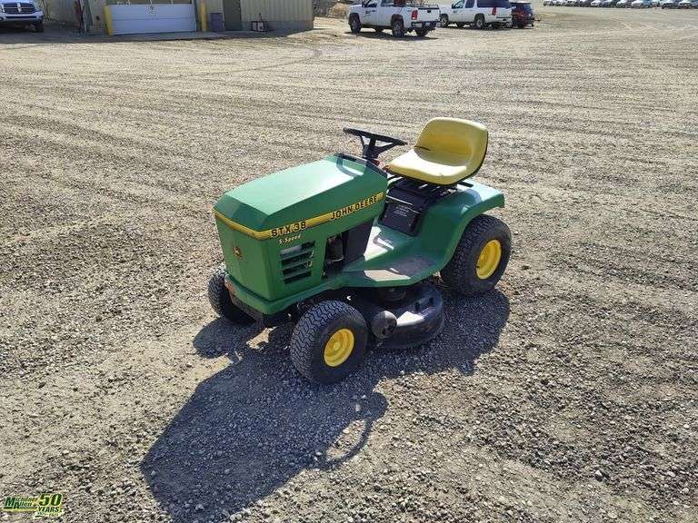 John Deere STX38 Mower Michener Allen Auctioneering Ltd