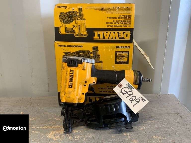 DeWalt DW45RN Coil Roofing Nailer Qty 1 Michener Allen