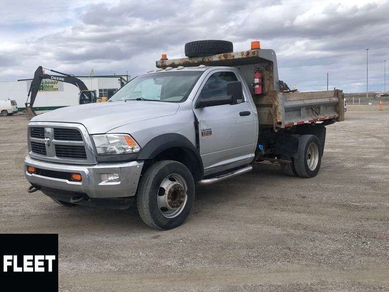 2012 Ram 5500 HD 4x4 Regular Cab Diesel S/A Dump Truck - Michener Allen ...