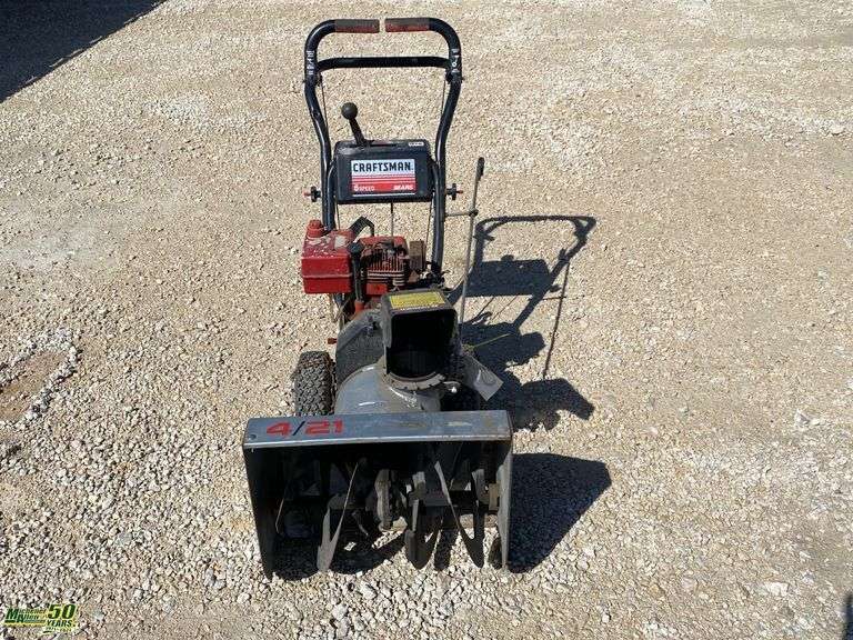 Sears Craftsman 6 Speed Snow Blower Michener Allen Auctioneering Ltd