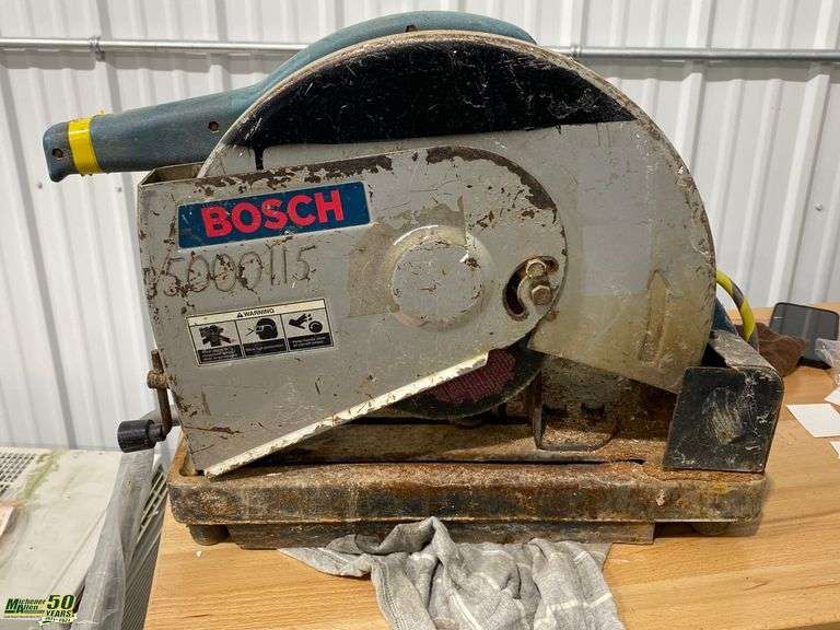 Bosch Abrasive Cut Off Saw - Michener Allen Auctioneering Ltd